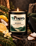Bougie parfumée TiPropre Citron, coco et vanille en pot noir
